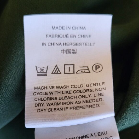 NWT J. Crew Dark Forest Green Shift Dress with Navy Trim (0) - Picture 11 of 13